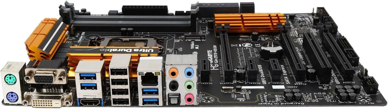 Alt view image 2 of 5 - GIGABYTE GA-Z97X-UD3H LGA 1150 Intel Z97 HDMI USB 3.0 ATX Intel Motherboard