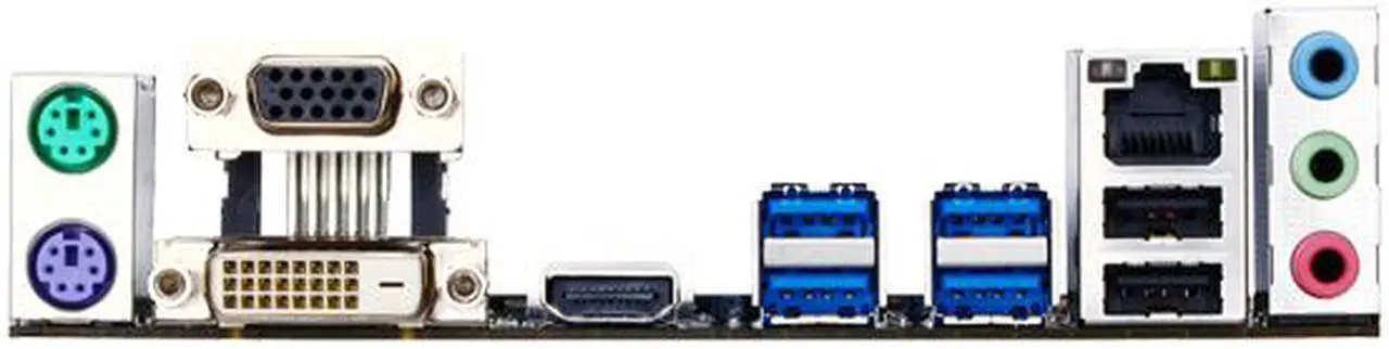 Alt view image 3 of 3 - GIGABYTE GA-H81M-S2H GSM (rev. 1.0) LGA 1150 Intel H81 HDMI USB 3.0 Micro ATX Intel Motherboard