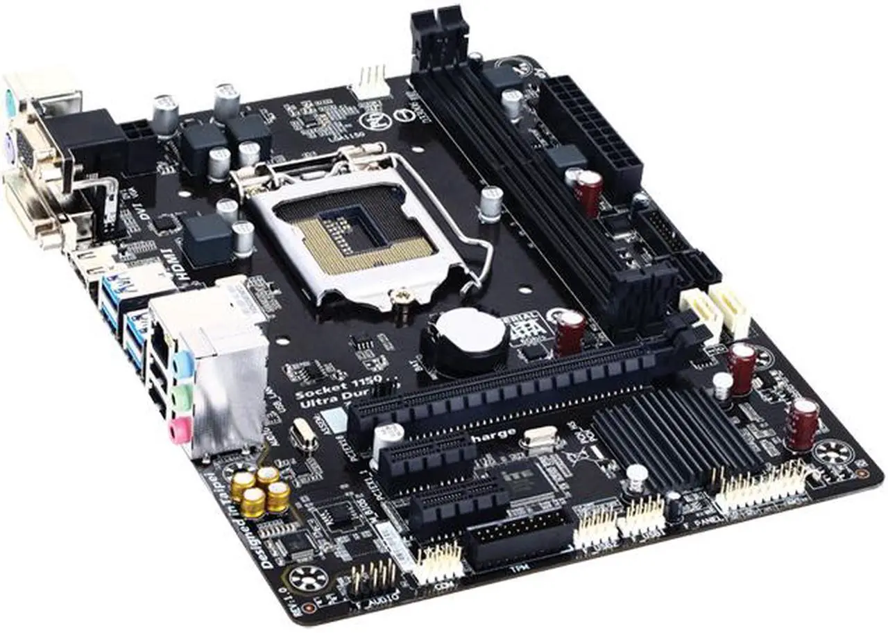Main image of GIGABYTE GA-H81M-S2H GSM (rev. 1.0) LGA 1150 Intel H81 HDMI USB 3.0 Micro ATX Intel Motherboard