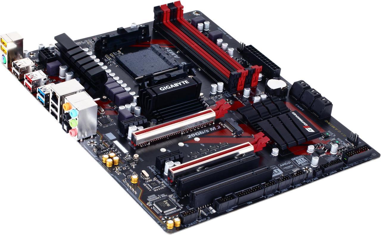 GIGABYTE GA-970-Gaming SLI (rev. 1.0) AM3+/AM3 AMD 970 SATA 6Gb/s USB 3.1 USB 3.0 ATX AMD Motherboard