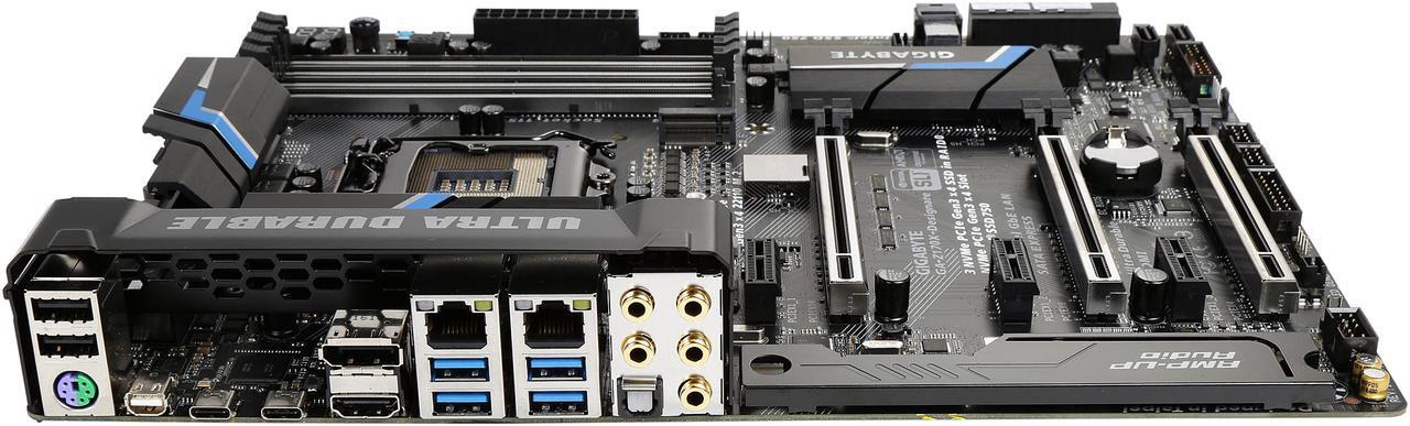 Alt view image 3 of 5 - GIGABYTE GA-Z170X-Designare (rev. 1.0) LGA 1151 Intel Z170 HDMI USB 3.1 USB 3.0 ATX Motherboards - Intel