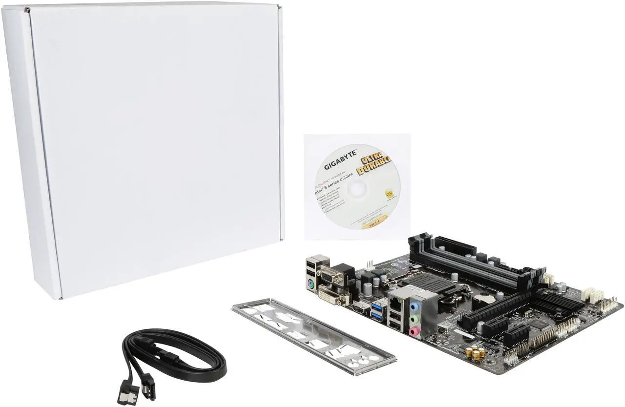 Alt view image 5 of 5 - GIGABYTE GA-B85M-DS3H-A LGA 1150 Intel B85 HDMI USB 3.0 Micro ATX Motherboards - Intel