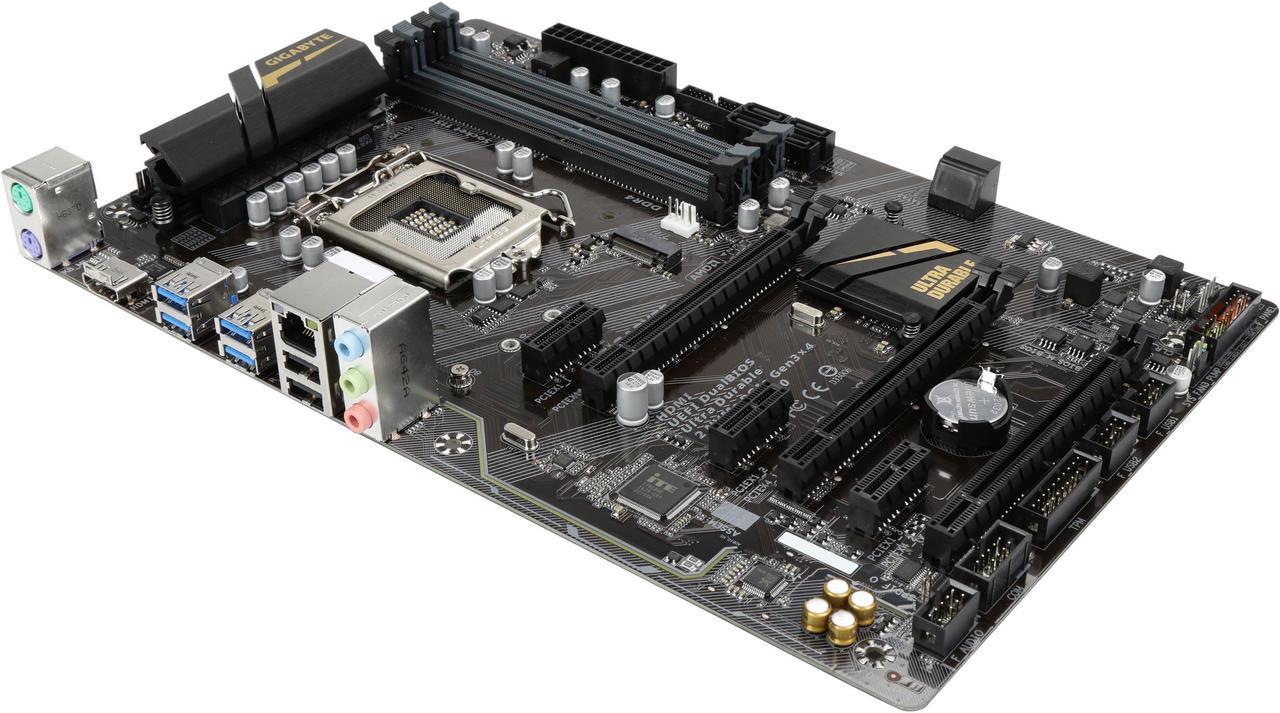 Main image of GIGABYTE GA-Z270P-D3 (rev. 1.0) LGA 1151 Intel Z270 HDMI SATA 6Gb/s USB 3.1 ATX Motherboards - Intel