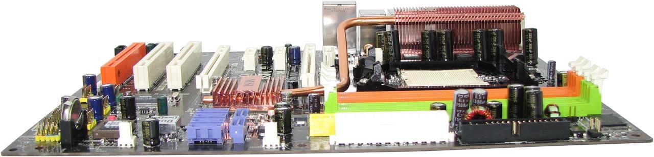 Alt view image 2 of 3 - MSI K9N Platinum AM2 NVIDIA nForce 570 Ultra MCP ATX AMD Motherboard