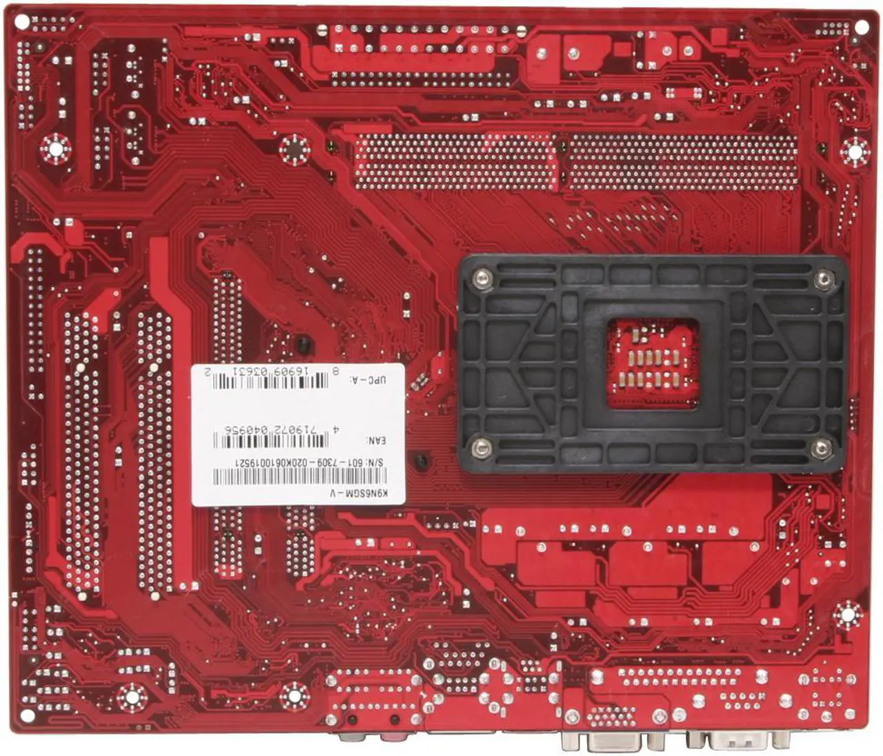Alt view image 4 of 7 - MSI K9N6SGM-V AM2 NVIDIA GeForce 6100 Micro ATX AMD Motherboard