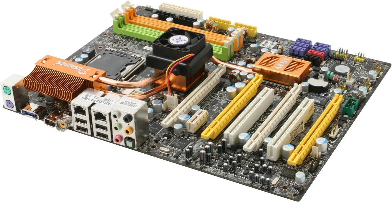 Main image of MSI P6N Diamond LGA 775 NVIDIA nForce 680i SLI ATX Intel Motherboard