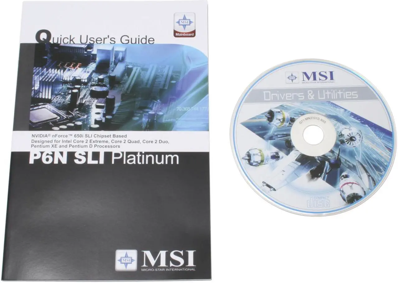 Alt view image 6 of 7 - MSI P6N SLI Platinum LGA 775 NVIDIA nForce 650i SLI ATX Intel Motherboard