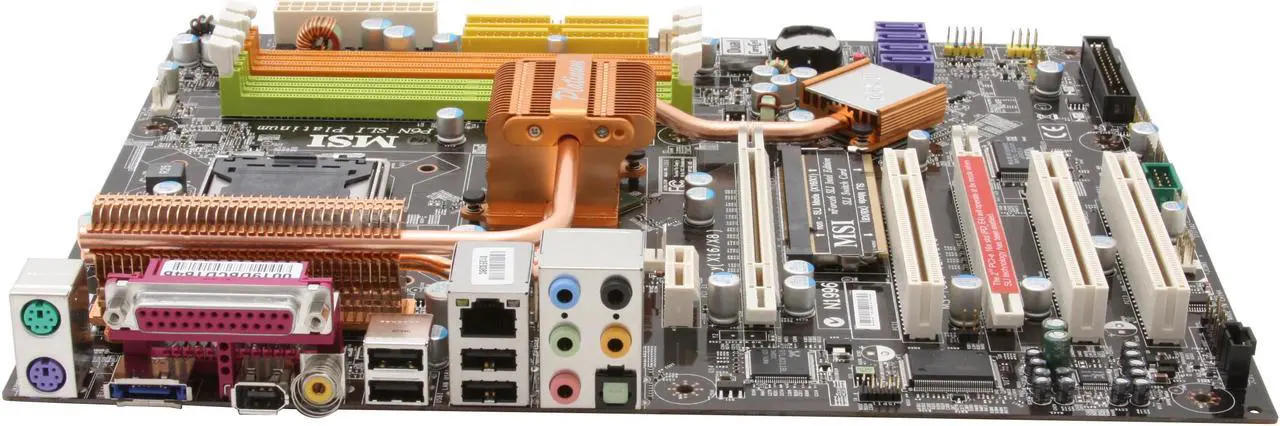Alt view image 2 of 7 - MSI P6N SLI Platinum LGA 775 NVIDIA nForce 650i SLI ATX Intel Motherboard