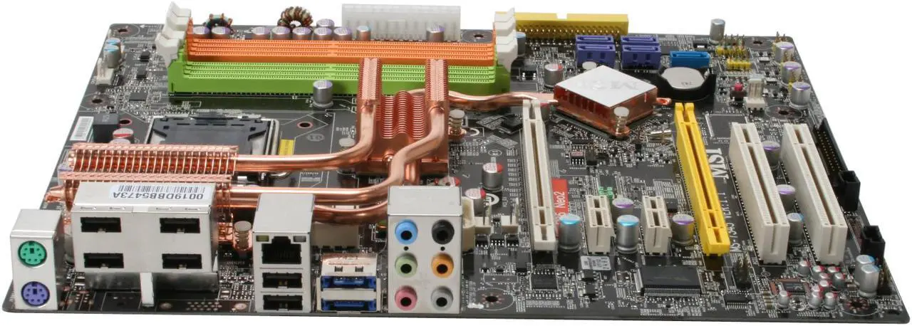 Alt view image 2 of 6 - MSI P35 Neo2-FR LGA 775 Intel P35 ATX Intel Motherboard