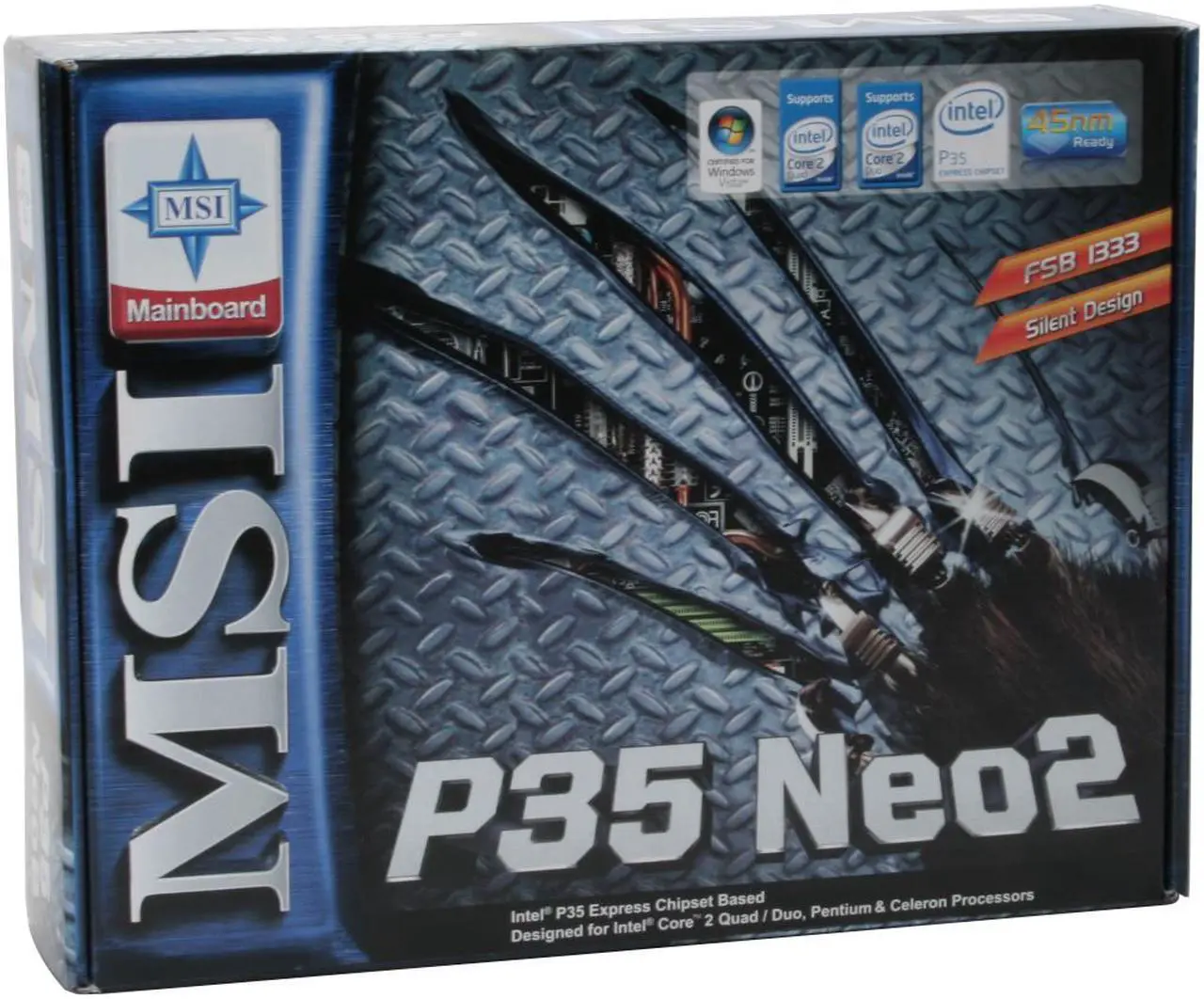 Alt view image 6 of 6 - MSI P35 Neo2-FR LGA 775 Intel P35 ATX Intel Motherboard