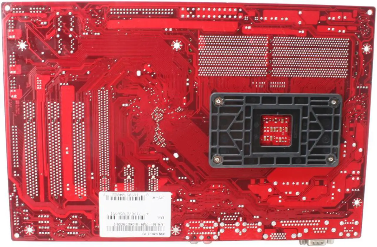 Alt view image 4 of 7 - MSI K9N Neo-F V.3 AM2 NVIDIA nForce 560 MCP ATX AMD Motherboard