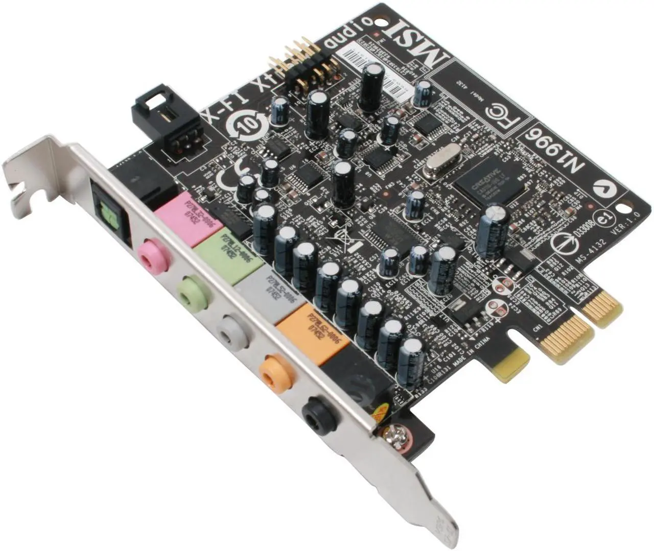 Alt view image 5 of 12 - MSI P7N Diamond LGA 775 NVIDIA nForce 780i SLI ATX Intel Motherboard with SoundBlaster X-Fi Extreme Audio