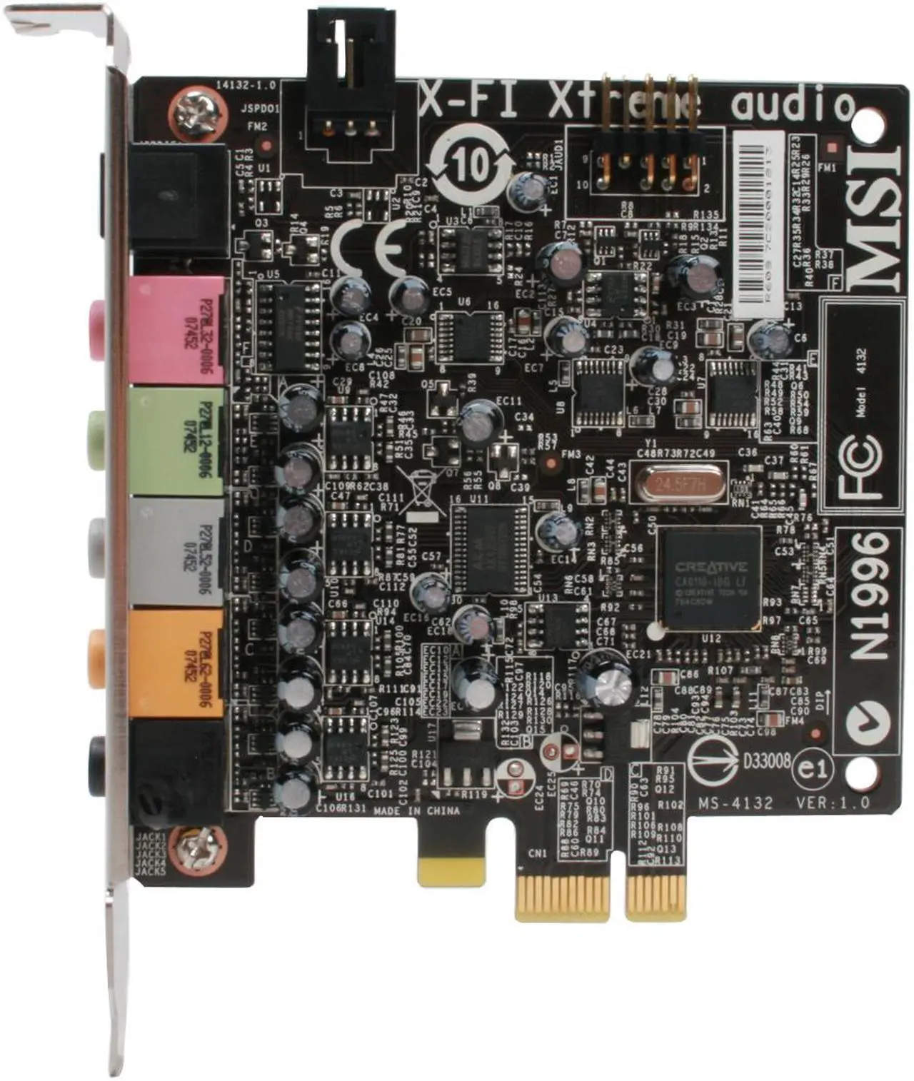 Alt view image 7 of 12 - MSI P7N Diamond LGA 775 NVIDIA nForce 780i SLI ATX Intel Motherboard with SoundBlaster X-Fi Extreme Audio