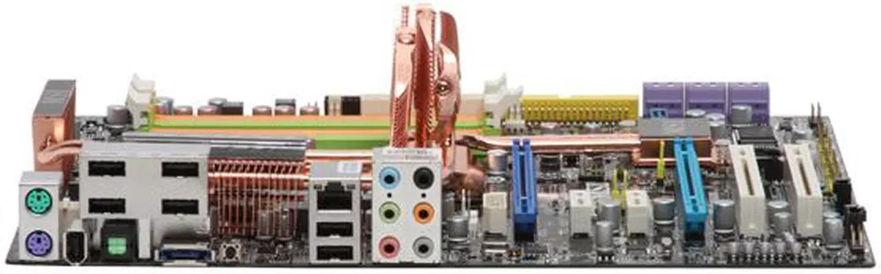 Alt view image 2 of 5 - MSI P45 Platinum LGA 775 Intel P45 ATX Intel Motherboard