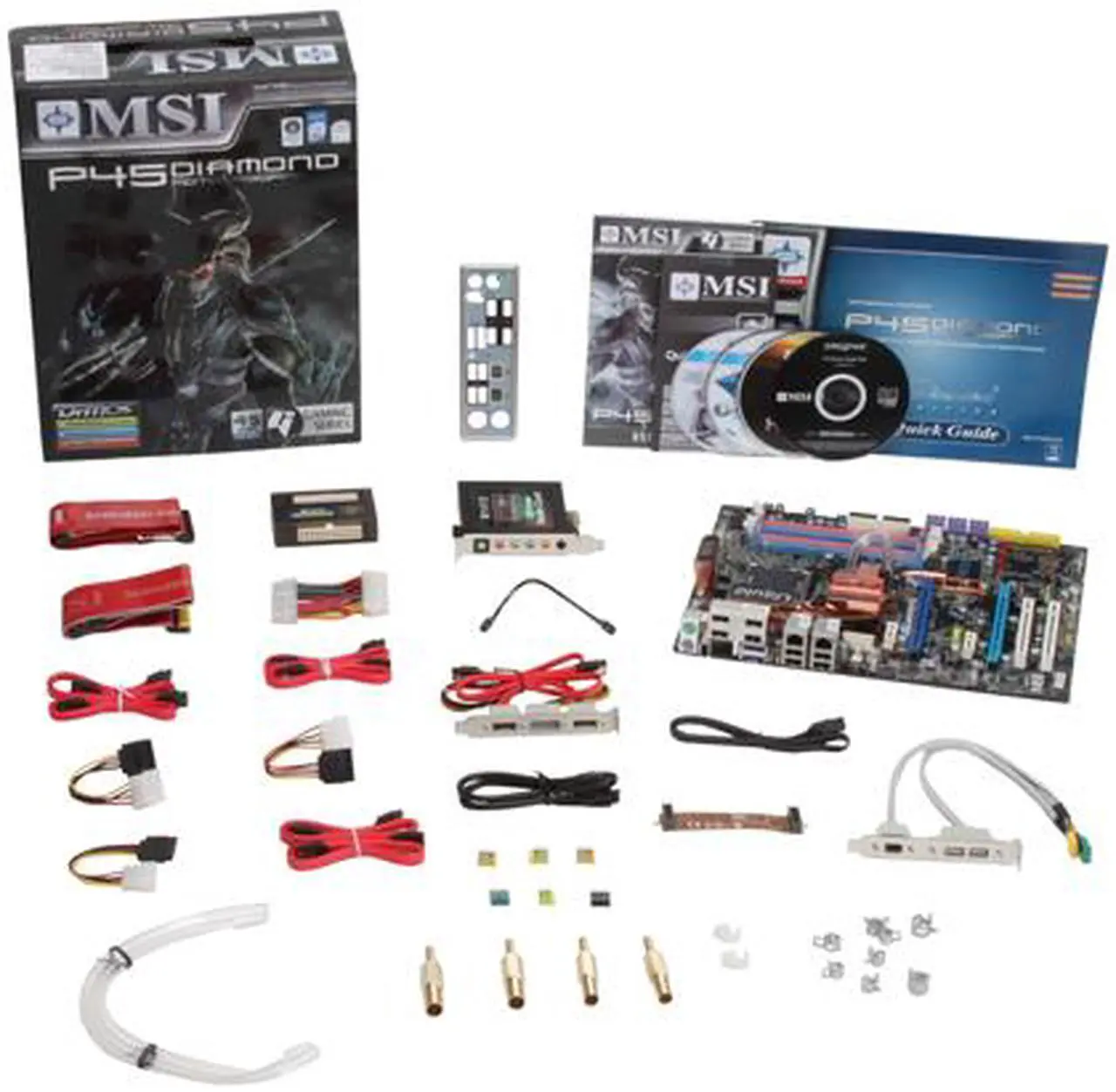 Alt view image 5 of 5 - MSI P45 Diamond LGA 775 Intel P45 ATX Intel Motherboard