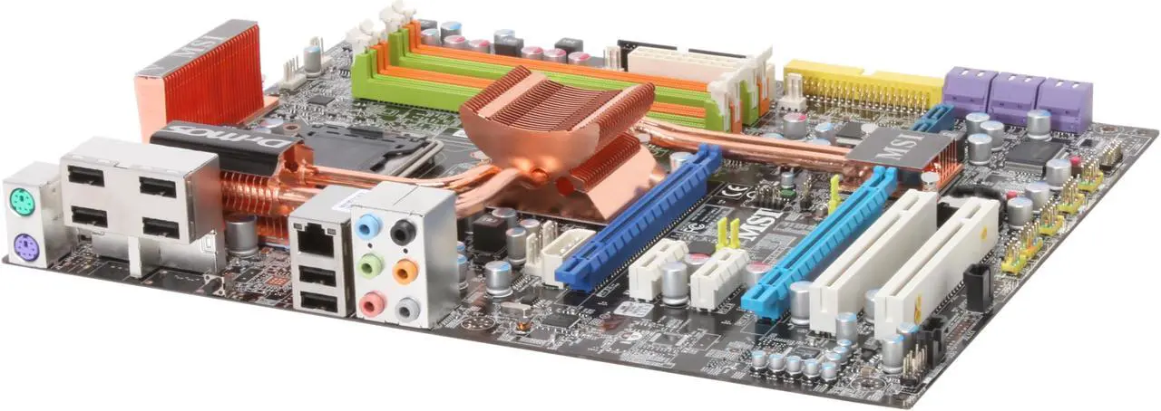 Main image of MSI P45 Neo2-FR LGA 775 Intel P45 ATX Intel Motherboard