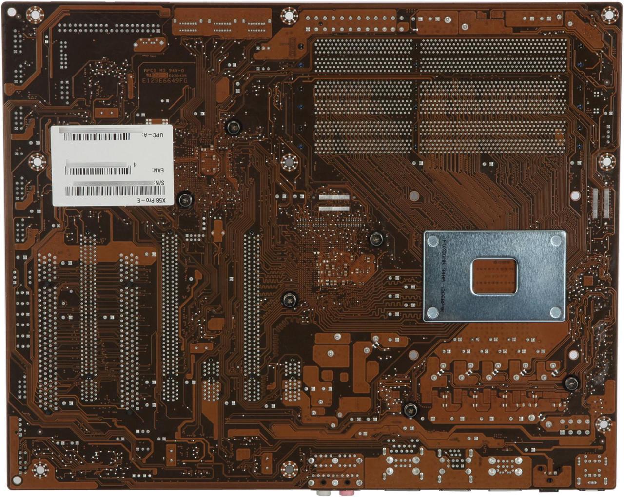 Alt view image 4 of 5 - MSI X58 Pro-E LGA 1366 Intel X58 ATX Intel Motherboard