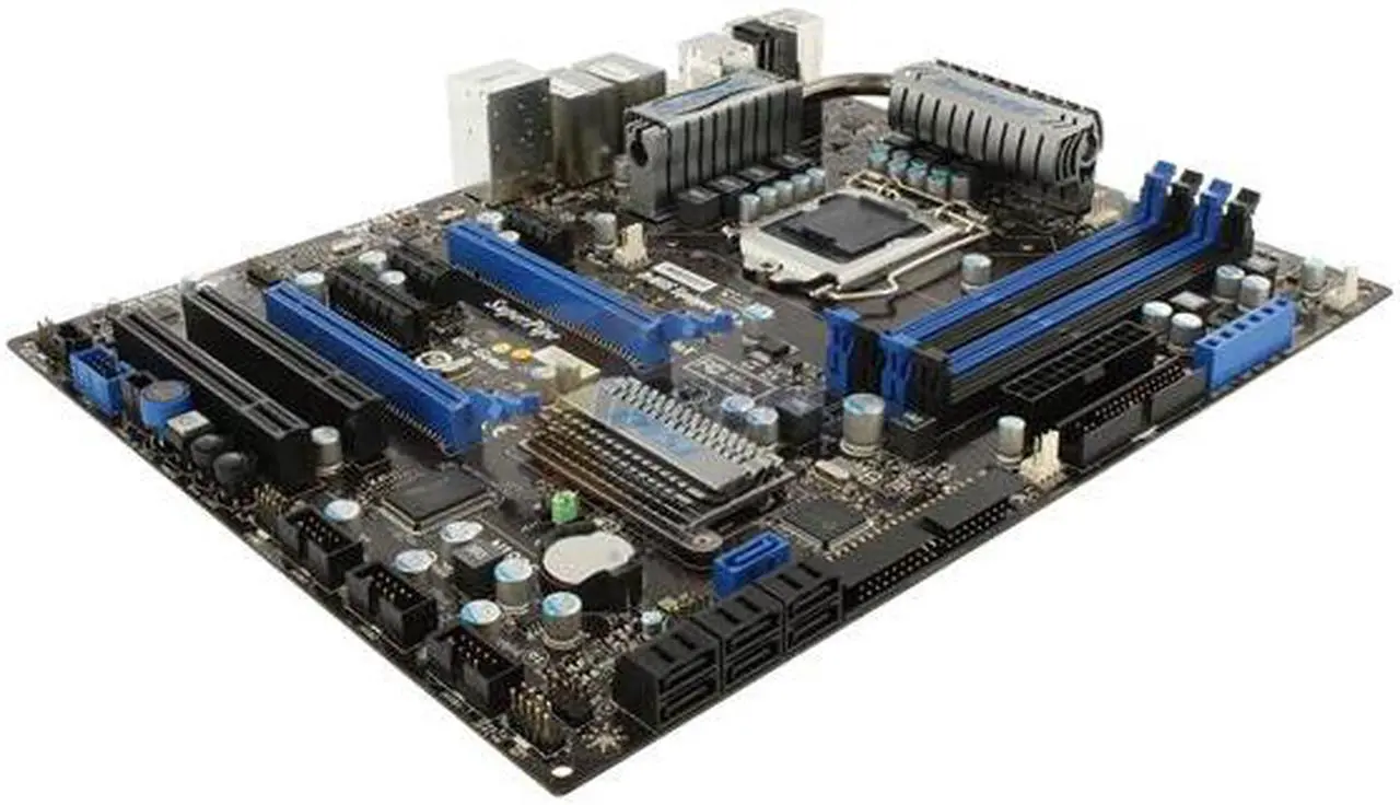 Alt view image 3 of 11 - MSI P55-GD65 LGA 1156 Intel P55 ATX Intel Motherboard