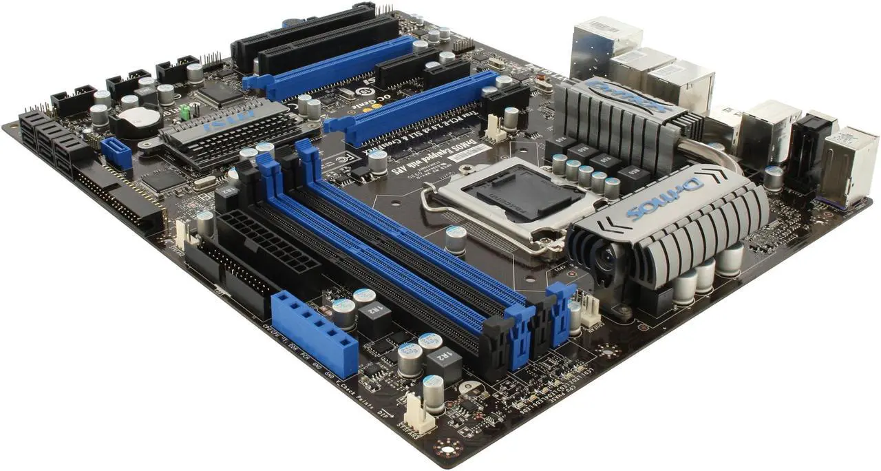 Alt view image 5 of 11 - MSI P55-GD65 LGA 1156 Intel P55 ATX Intel Motherboard