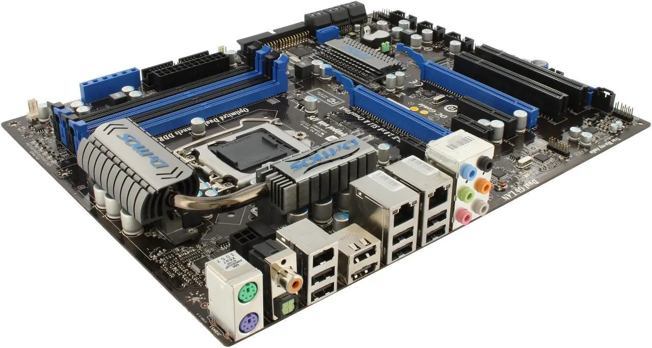 Alt view image 7 of 11 - MSI P55-GD65 LGA 1156 Intel P55 ATX Intel Motherboard