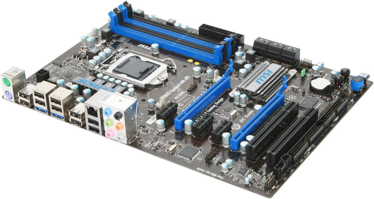 MSI P55-GD55 LGA 1156 Intel P55 ATX Intel Motherboard