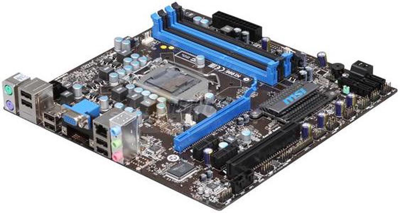 Main image of MSI H55M-P31 LGA 1156 Intel H55 Micro ATX Intel Motherboard