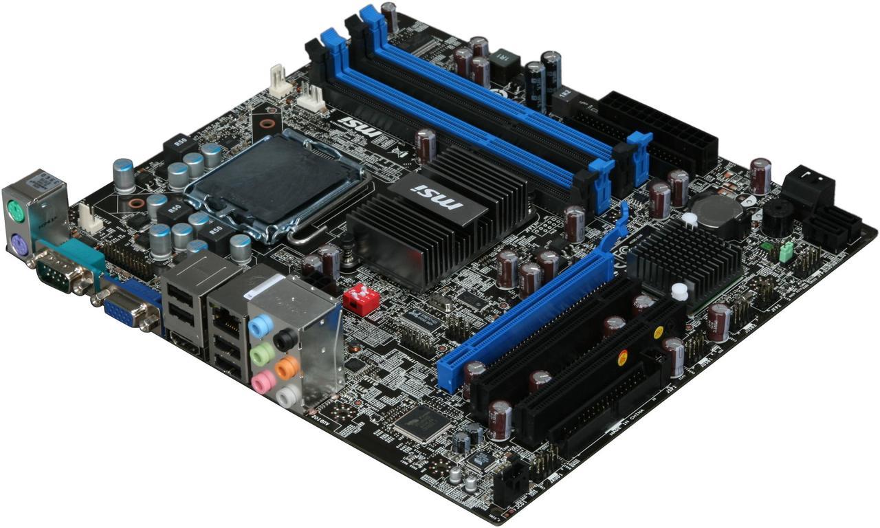 MSI G41M-P35 LGA 775 Intel G41 HDMI Micro ATX Intel Motherboard