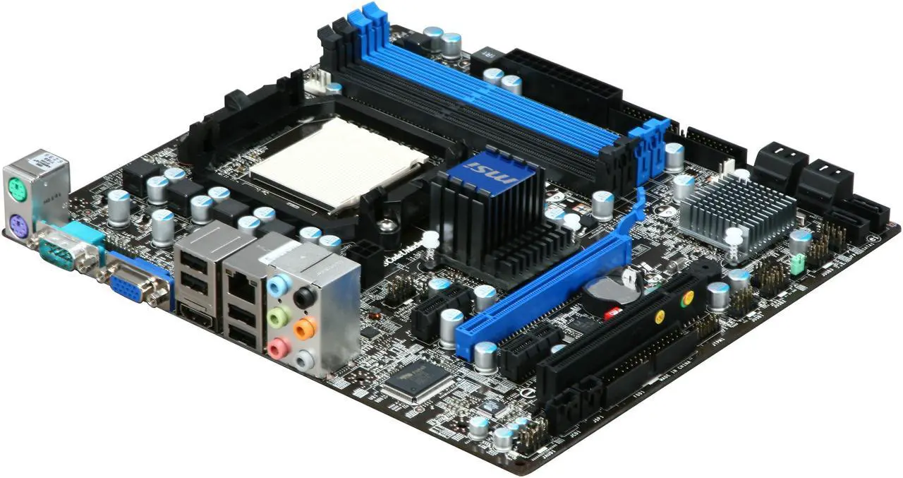 Main image of MSI 880GM-E41 AM3 AMD 880G HDMI Micro ATX AMD Motherboard