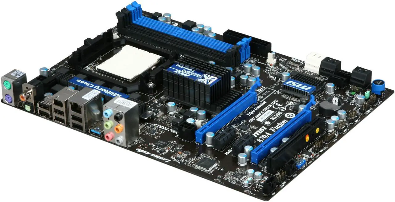 Main image of MSI 870A FUZION AM3 AMD 770 USB 3.0 ATX AMD Motherboard