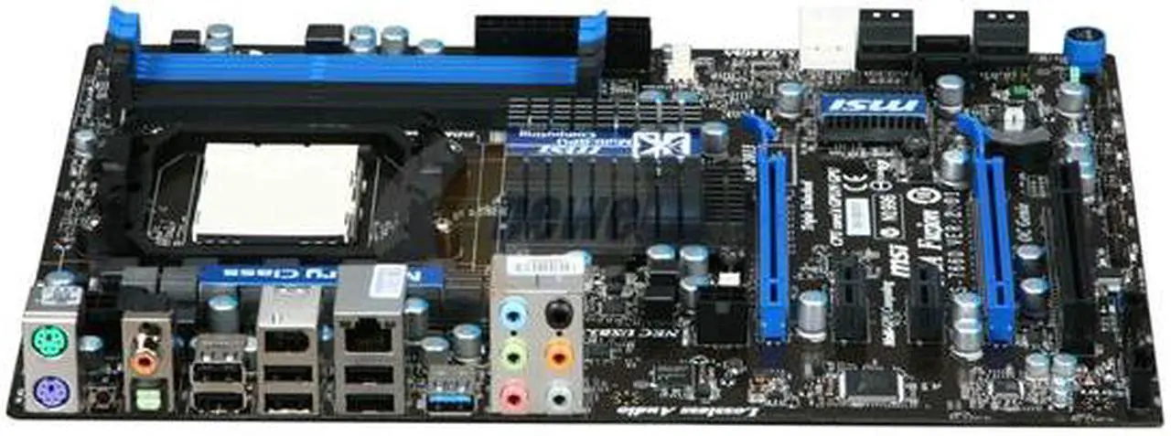 Alt view image 2 of 4 - MSI 870A FUZION AM3 AMD 770 USB 3.0 ATX AMD Motherboard