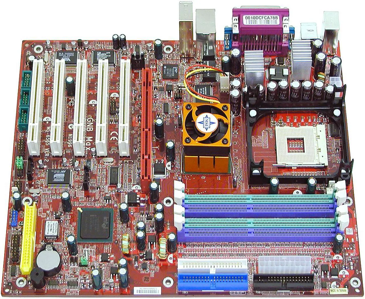 Kit Motherboard Intel Atx + Agp + Pci + Isa Pc Antigo Retrô