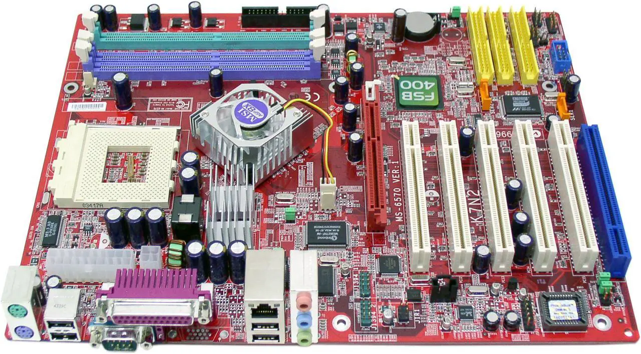 Main image of MSI K7N2 Delta-ILSR 462(A) NVIDIA nForce2 Ultra 400 ATX AMD Motherboard