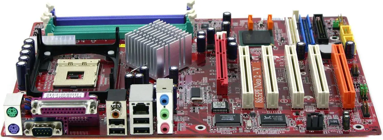 Main image of MSI 865PE NEO2-V Socket 478 Intel 865PE ATX Intel Motherboard