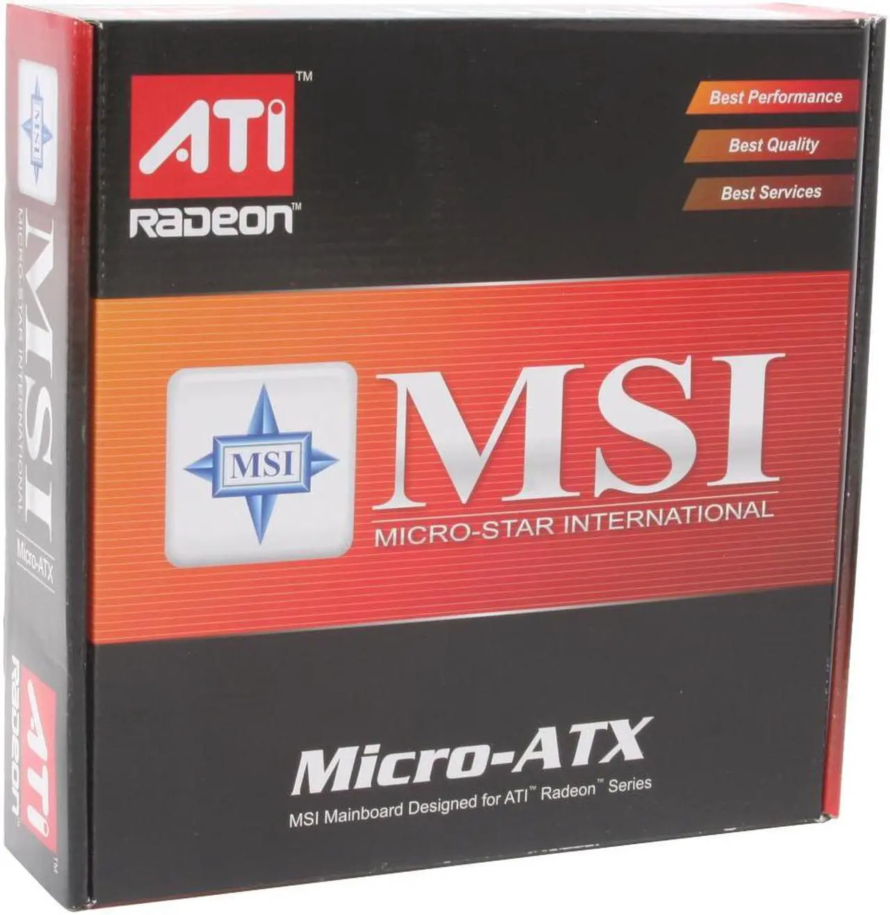 Alt view image 5 of 5 - MSI RS482M-IL 754 ATI Radeon Xpress 200 Micro ATX AMD Motherboard