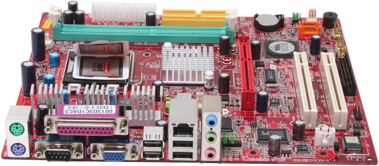 Alt view image 2 of 6 - MSI PM8M3-V LGA 775 VIA P4M800CE Micro ATX Intel Motherboard