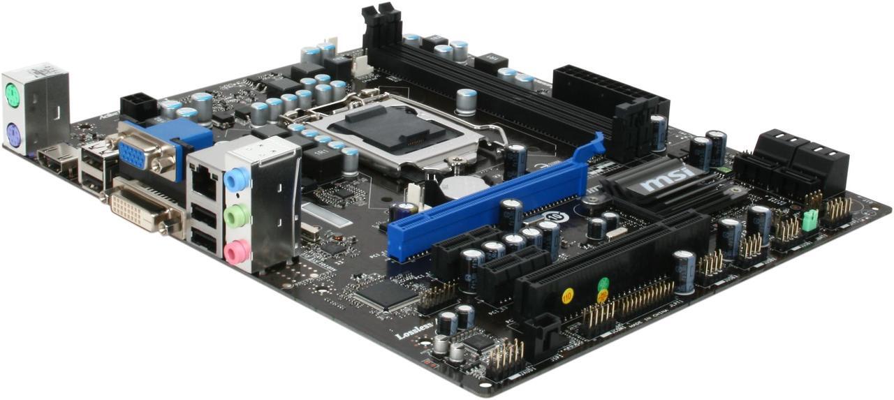 Main image of MSI H55M-E21 LGA 1156 Intel H55 HDMI Intel Motherboard