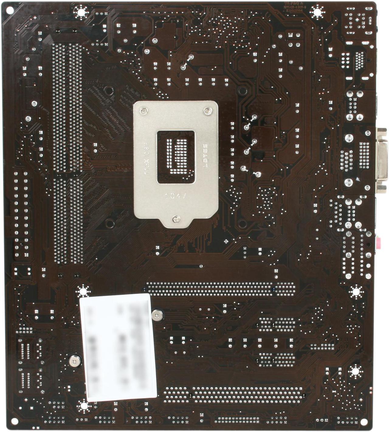 Alt view image 4 of 5 - MSI H55M-E21 LGA 1156 Intel H55 HDMI Intel Motherboard