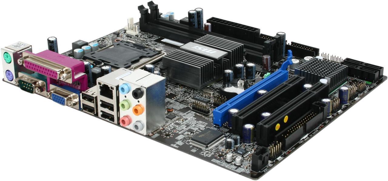Main image of MSI G41M-P28 LGA 775 Intel G41 Micro ATX Intel Motherboard