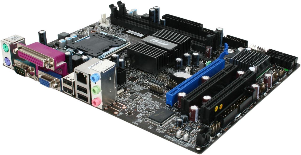 MSI G41M-P26 LGA 775 Intel G41 Micro ATX Intel Motherboard