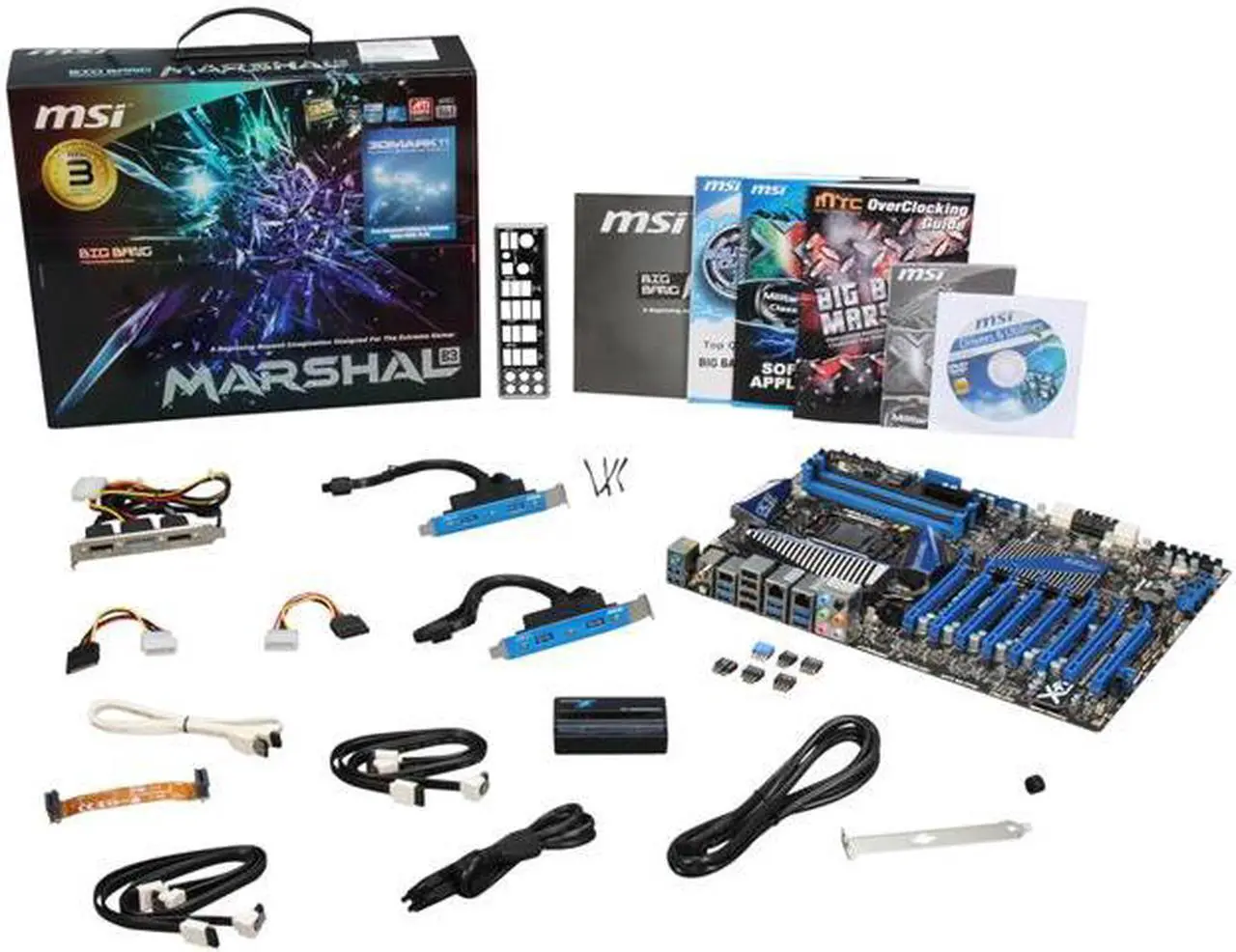 Alt view image 5 of 5 - MSI Big Bang-Marshal (B3) LGA 1155 Intel P67 (B3) & Lucid LT22102 USB 3.0 XL ATX Intel Motherboard with UEFI BIOS