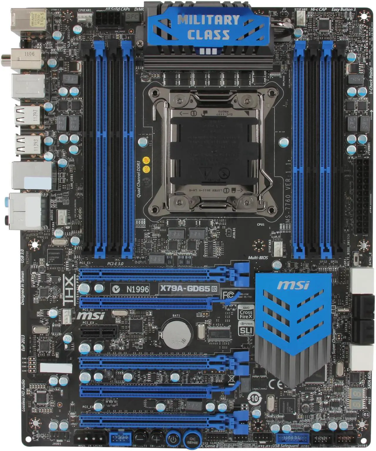 MSI X79A-GD65 (8D) - Thumbnail 4