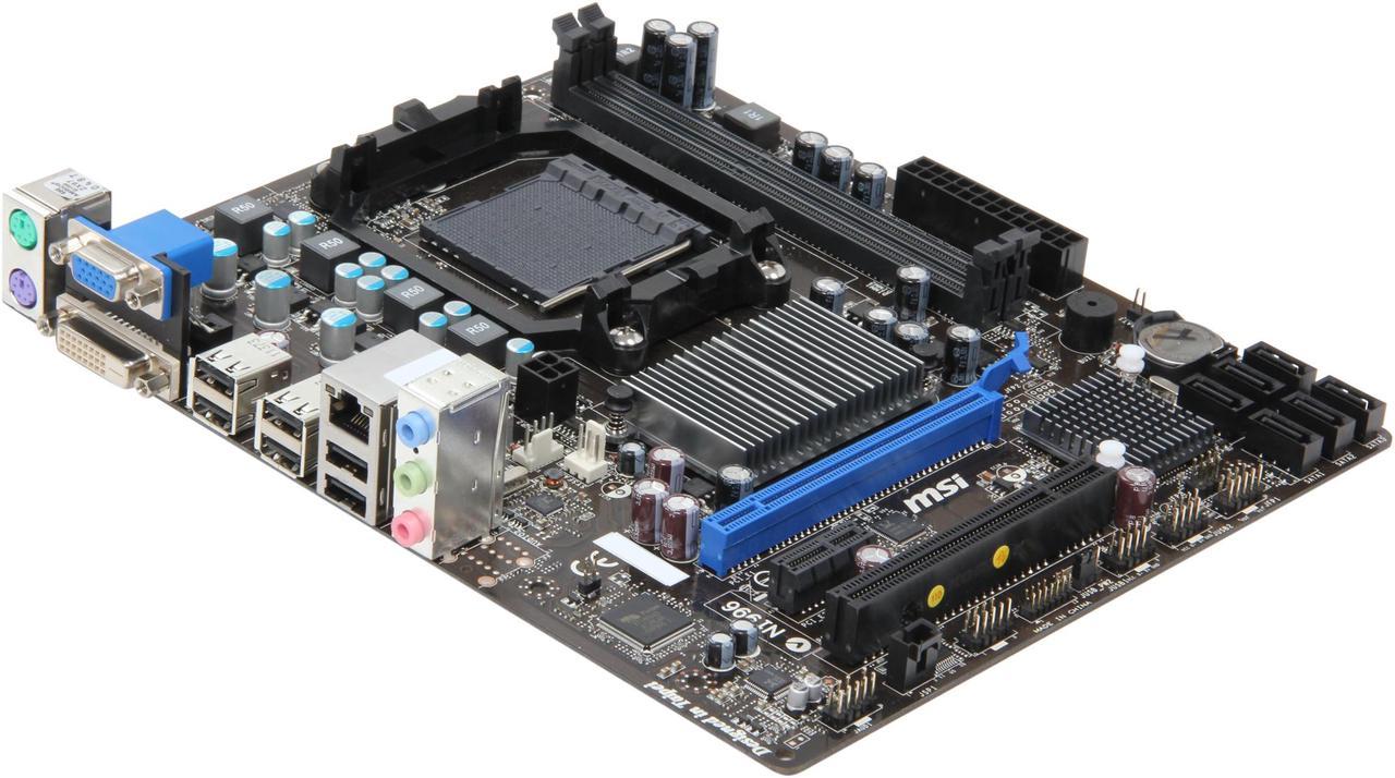 MSI 760GM-P23 (FX) AM3+ AMD 760G + SB710 Micro ATX AMD Motherboard