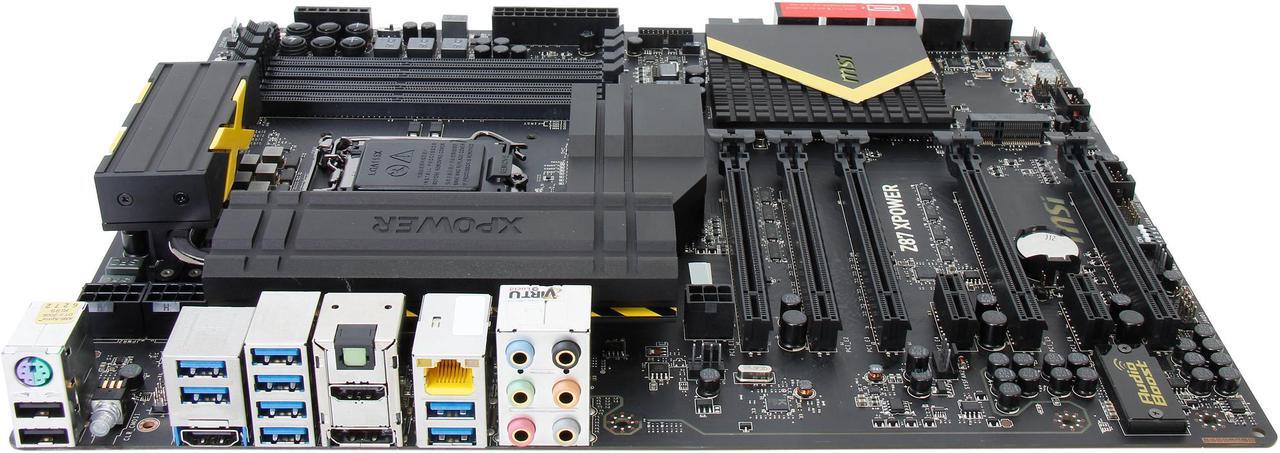 Alt view image 2 of 5 - MSI Z87 XPOWER LGA 1150 Intel Z87 HDMI SATA 6Gb/s USB 3.0 XL ATX Extreme Flagship High Performance Quad CFX/ Triple SLI Intel Motherboard