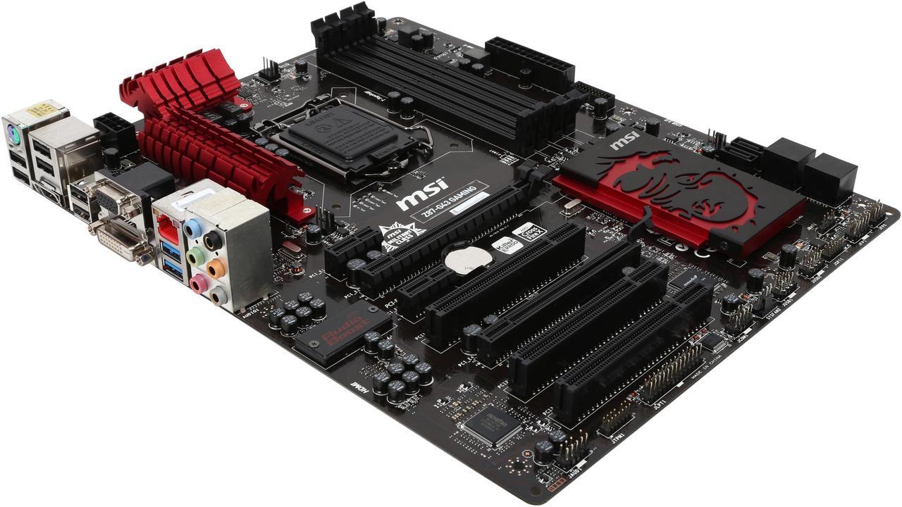 MSI Z87-G43 GAMING LGA 1150 Intel Z87 HDMI SATA 6Gb/s USB 3.0 ATX Intel Motherboard