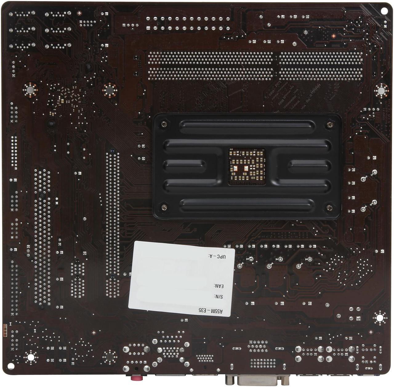 Alt view image 4 of 5 - MSI A55M-E35 FM2+ / FM2 AMD A55 (Hudson D2) HDMI Micro ATX AMD Motherboard