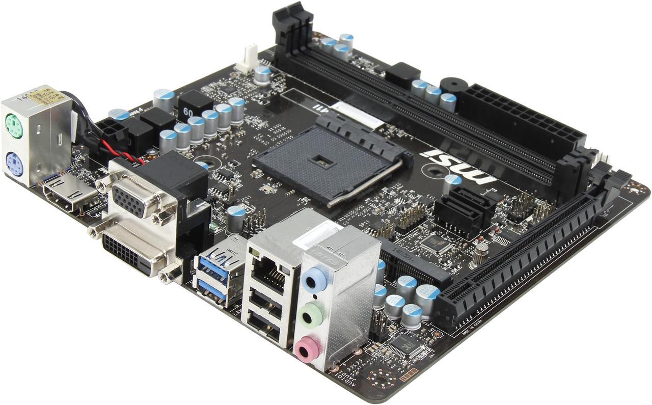 MSI AM1I AM1 SATA 6Gb/s USB 3.0 HDMI Mini ITX AMD Motherboard