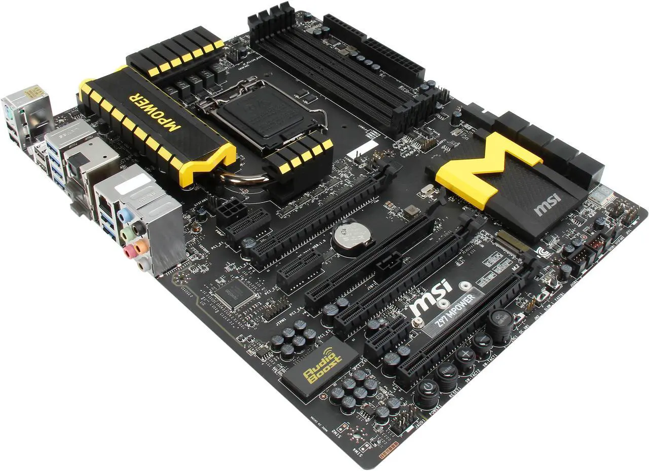 Main image of MSI Z97 MPOWER LGA 1150 Intel Z97 HDMI USB 3.0 ATX Intel Motherboard