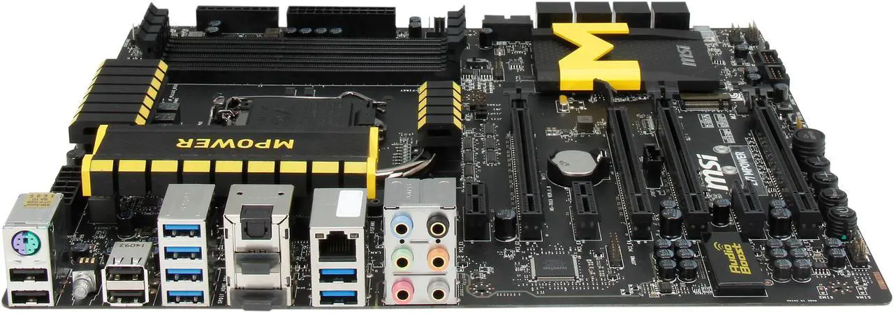 Alt view image 2 of 5 - MSI Z97 MPOWER LGA 1150 Intel Z97 HDMI USB 3.0 ATX Intel Motherboard
