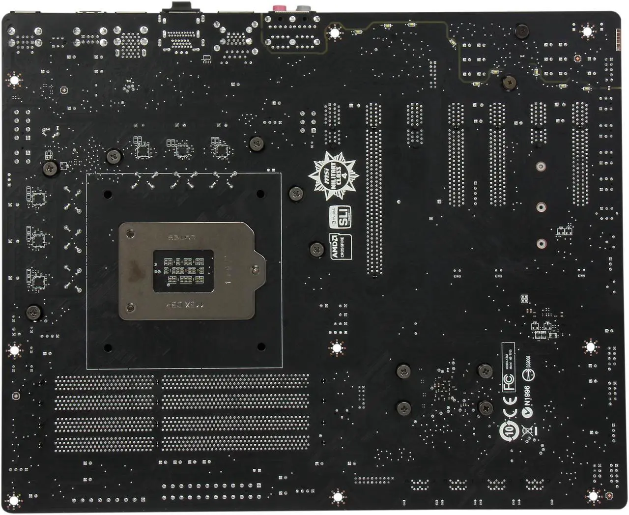 Alt view image 4 of 5 - MSI Z97 MPOWER LGA 1150 Intel Z97 HDMI USB 3.0 ATX Intel Motherboard