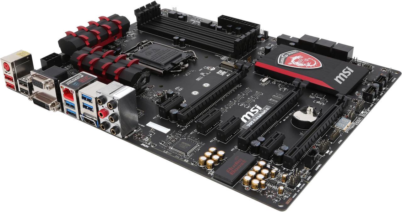 MSI MSI Gaming Z97 GAMING 5 LGA 1150 Intel Z97 HDMI SATA 6Gb/s USB 3.0 ATX Intel Motherboard